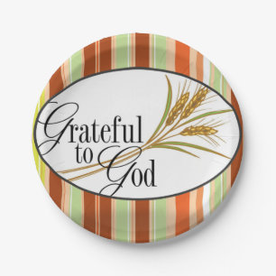 Paper plates God
