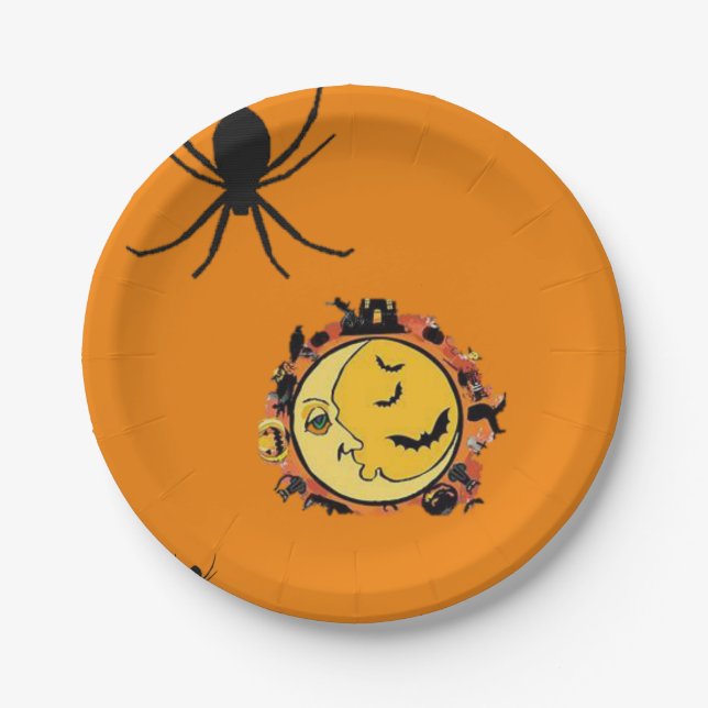 Paper plates Halloween (Front)