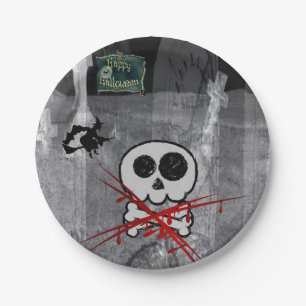 Paper plates Halloween