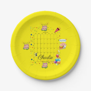 Paper Plates, Happy Birthday December 2022   Plate