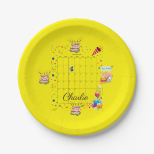 Paper Plates, Happy Birthday November 2022 Paper Plate