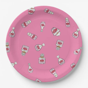 Paper Plates "Love" Perfume Bottles