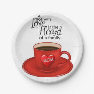 Paper plates Mother's Day