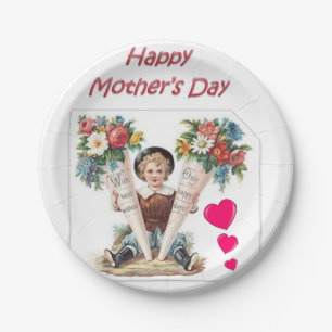 Paper plates Mother's Day