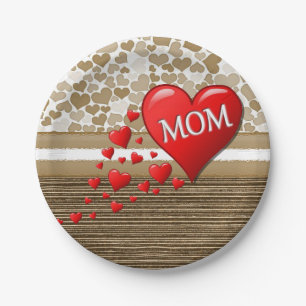 Paper plates Mother's Day