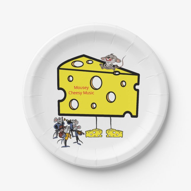 Paper Plates Mousey Cheesy Music (Front)