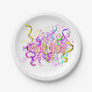 Paper Plates/Party Time Plate