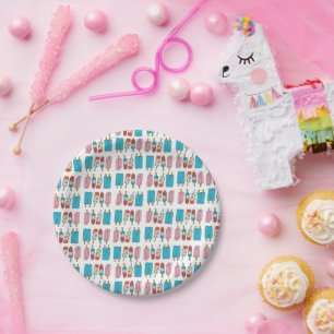 Paper Plates Popsicles 