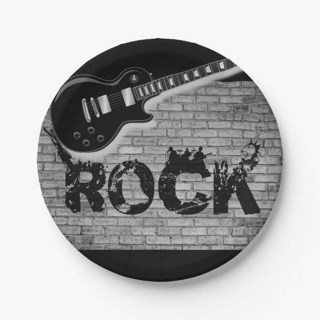 Paper plates Rock Music (Front)
