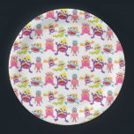 Paper Plates - Scary Monsters<br><div class="desc">Party plates come in two sizes & eight in a pack.</div>