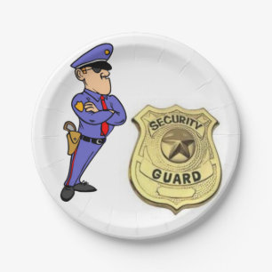 Paper Plates Security Guard