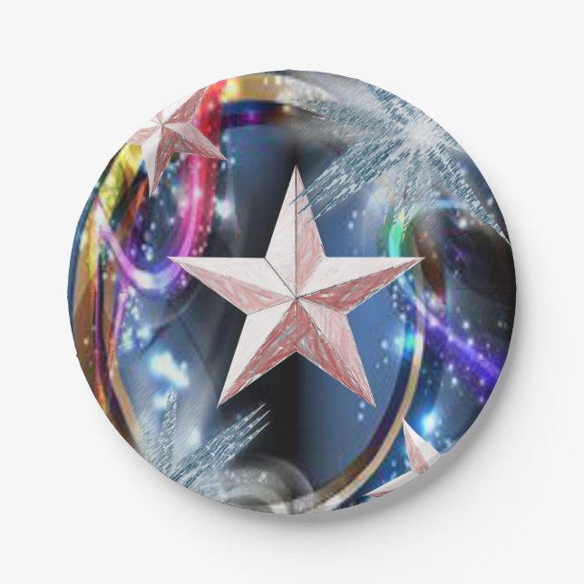 Paper plates Star (Front)