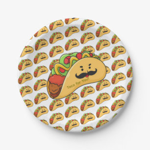 Paper Plates,  Tacos for You! Plate