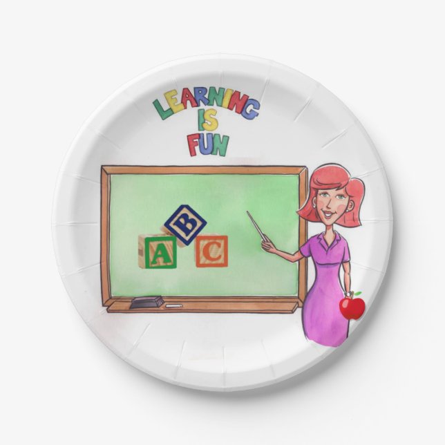 Paper Plates Teacher (Front)