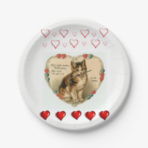Paper plates Valentine's