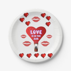 Paper plates Valentine's Day