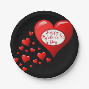 Paper plates Valentine's Day