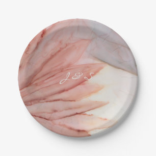 Paper Plates Wedding Lovely in Pinks and Lavenders