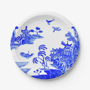 Paper Plates Willow Design