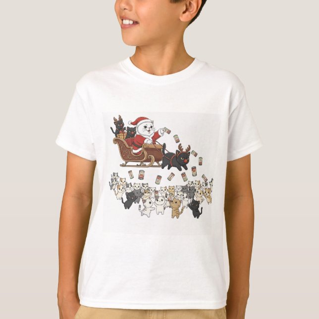 Paper&Pukku Merry Christmas! T-Shirt (Front)