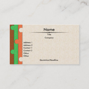 Paper Punch Business Card