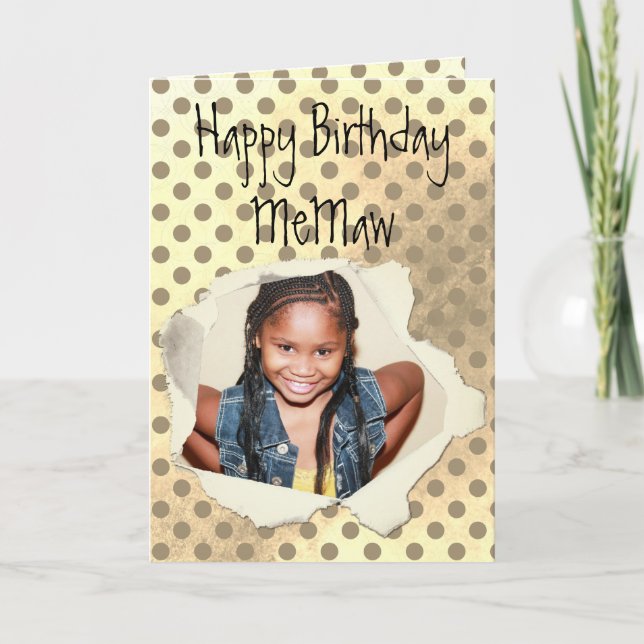 Paper Punch Shape Photo Pastel Watercolor Template (Front)