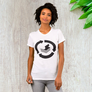Paper Recycling Womens T-Shirt