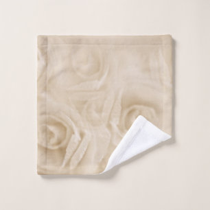 Paper Roses Sepia Bath Towel Set