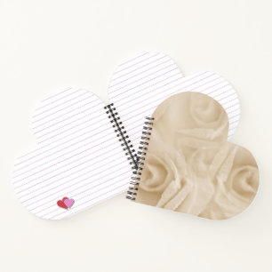 Paper Roses Sepia Notebook