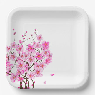 Paper serving plate for occasions