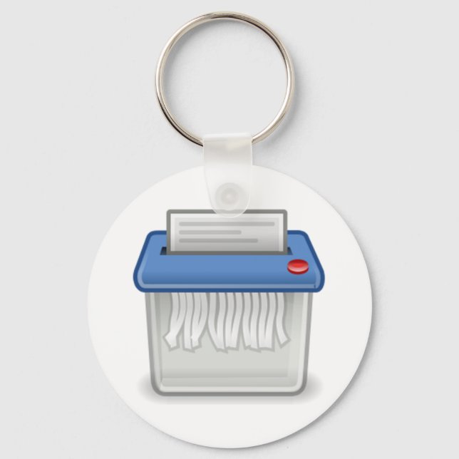 Paper Shredder Keychain (Front)