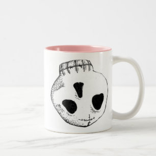 Paper Skull Mug