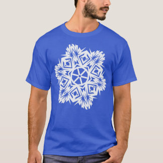 Paper Snowflake design no 2 T-Shirt