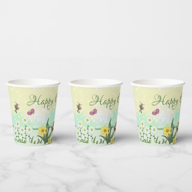 paper spring Easter Cups (Multi)