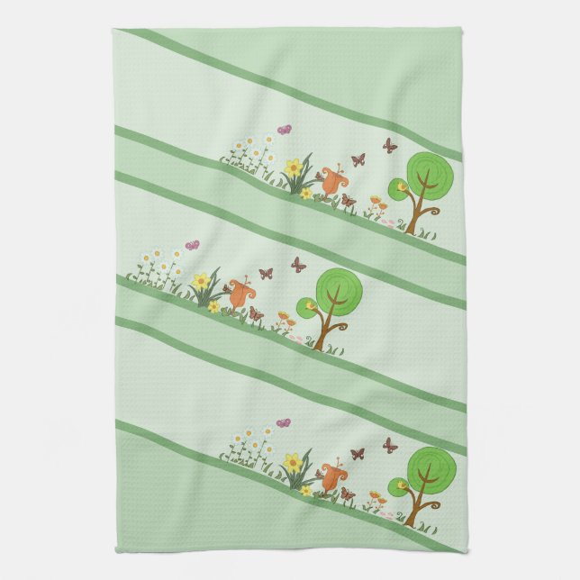 Paper Spring Kitchen Towel (Vertical)