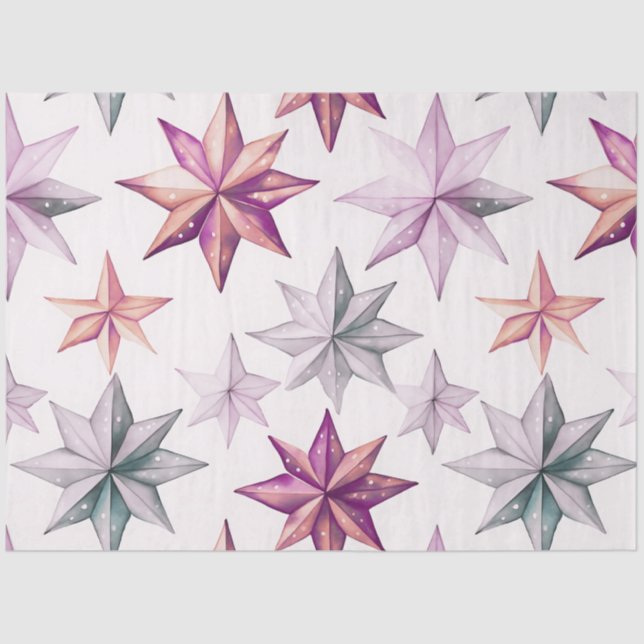 Paper Stars and Snowflakes Christmas (Front)