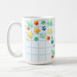 Paper stars, mug
