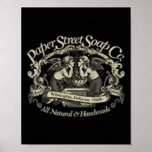 Paper Street Soap Company Vintage  Poster