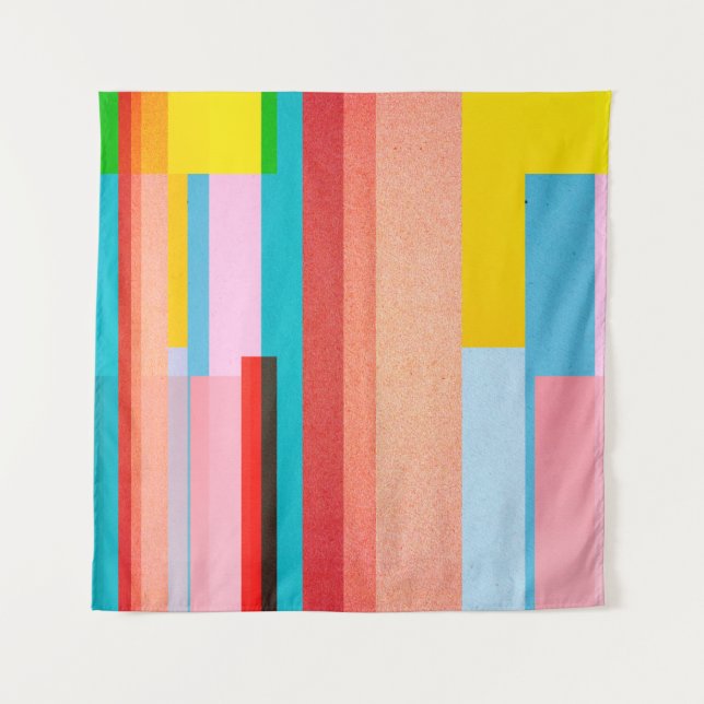 Paper texture - colourful background design tapestry (Front)
