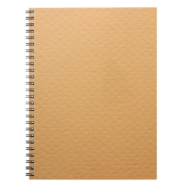 Paper texture invoiced gold notebook (Front)