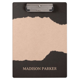 Paper Torn Edges Clipboard