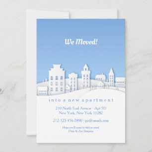 Paper White Moving Announcement