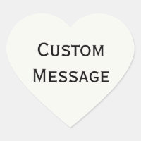 Paper White with custom message
