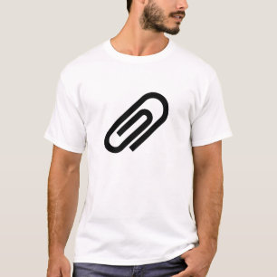 Paperclip Pictogram T-Shirt