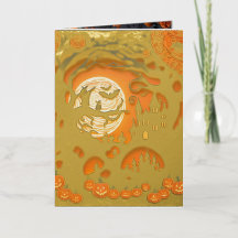 Papercut Halloween Scene