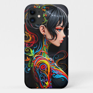Papercut Pop Art Beauté ( iPhone / coque ipad )