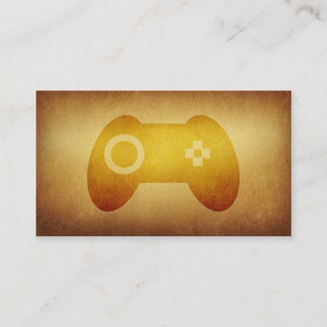 Papered Archive Joystick Business Card (Front)