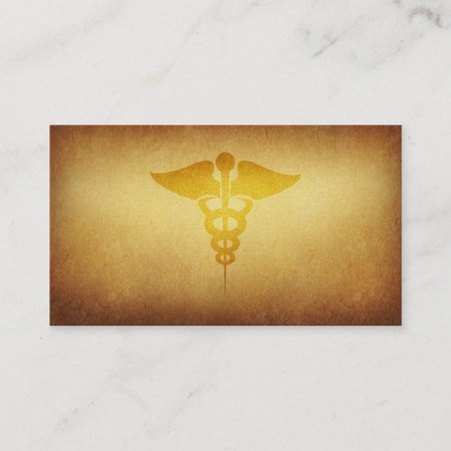 Papered Archive Medical Industry Business Card (Front)