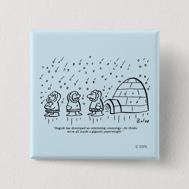 Paperweight 2 Inch Square Button (Front)