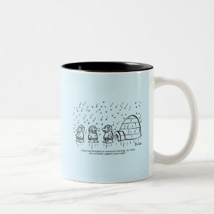 Paperweight Two-Tone Coffee Mug
